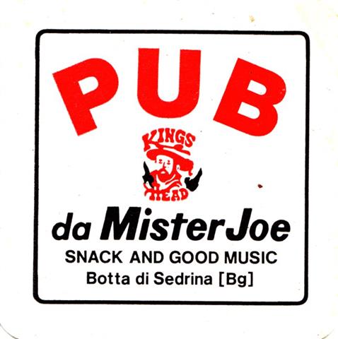 sedrina lo-i pub mister joe 1a (quad180-kings head-schwarzrot)